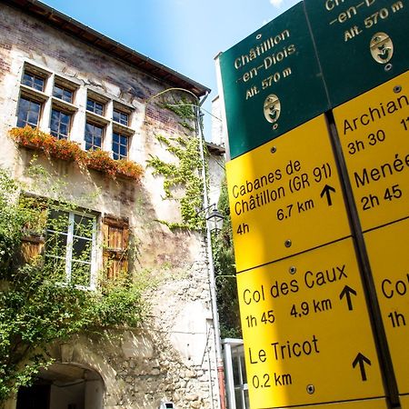 Hotel Le Dauphine Châtillon-en-Diois Exteriér fotografie