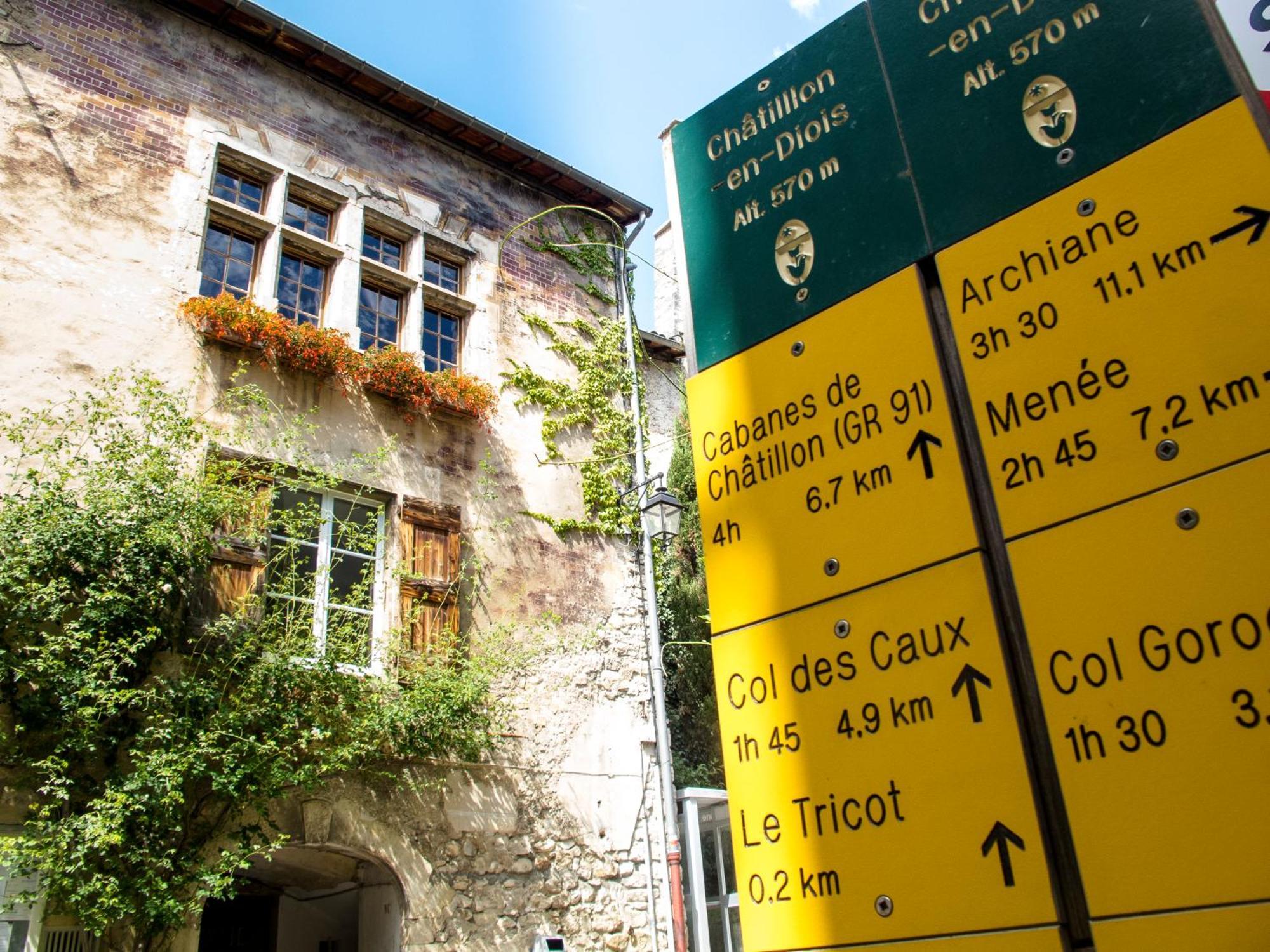 Hotel Le Dauphine Châtillon-en-Diois Exteriér fotografie